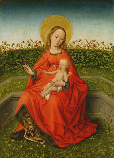 Maria of the Rose Bush by Martin Schongauer